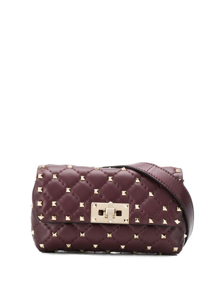 Valentino Valentino Garavani Rockstud Spike Belt Bag - Purple