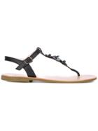 Pépé Kids Embellished Sandals - Black