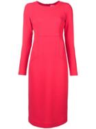 P.a.r.o.s.h. Long Sleeve Flared Dress - Pink