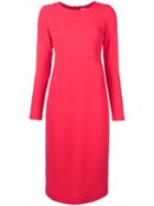 P.a.r.o.s.h. Long Sleeve Flared Dress - Pink