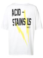 Haider Ackermann 'acid' Print Boxy T-shirt - White