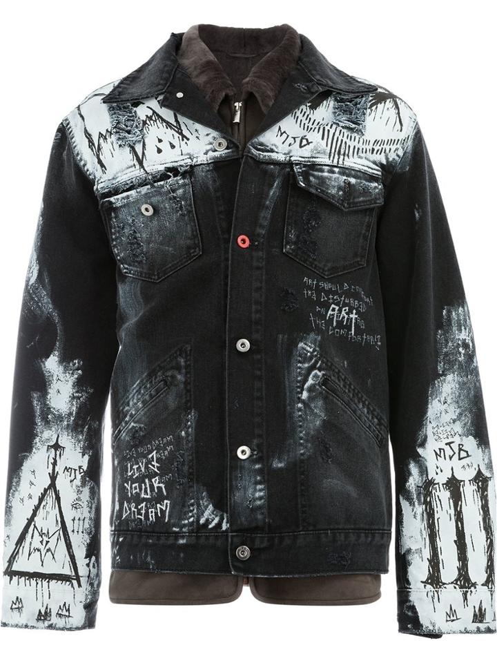 Mjb Mjb Mpaxshiii Black Sheep Skin/shearling/cotton