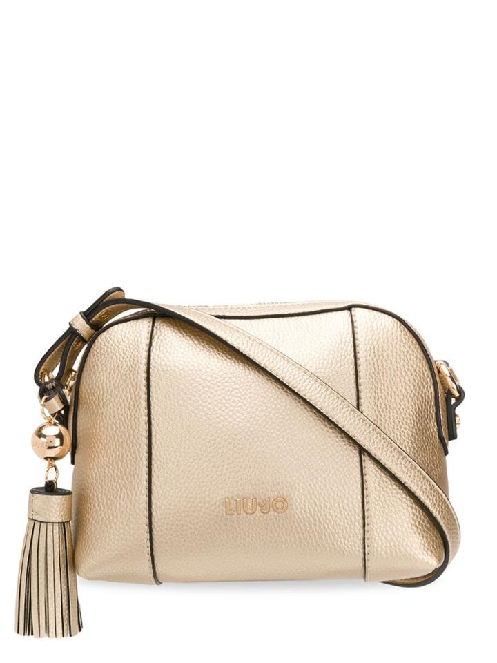 Liu Jo Tassel Detail Crossbody Bag - Gold