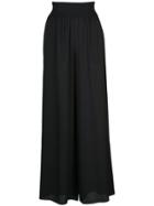 Theory Wide-leg Trousers - Black