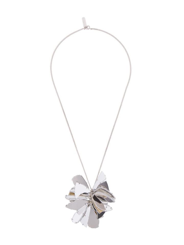 Maison Margiela Perspex Pendant Necklace, Women's, Metallic