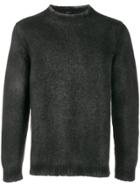 Avant Toi Knitted Sweatshirt - Black