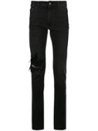 Alchemist Ripped Slim-fit Jeans - Black