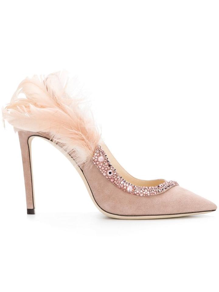 Jimmy Choo Tacey 100 Pumps - Neutrals