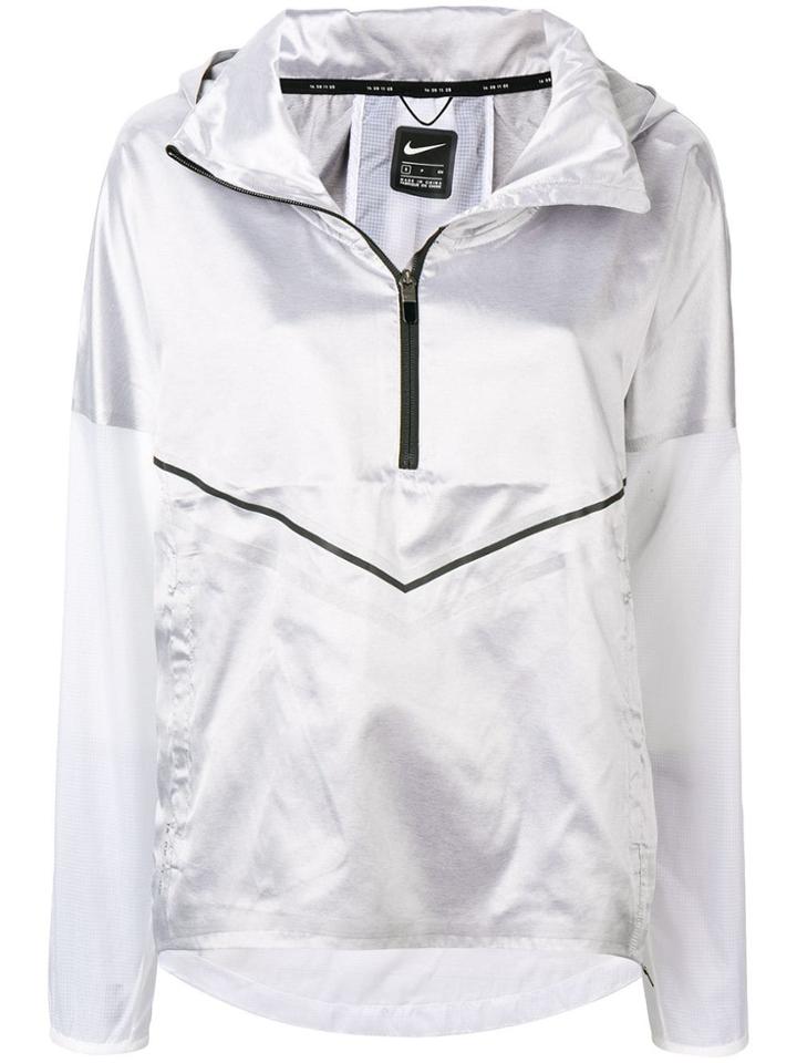Nike Hooded Running Jacket - Grey