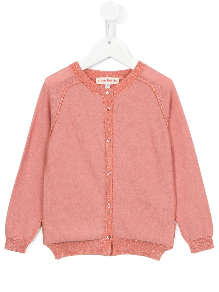 Anne Kurris Emma Cardigan, Girl's, Size: 10 Yrs, Pink/purple