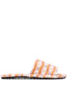 Marni Patterned Towel Slippers - Neutrals