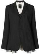 Pas De Calais Oversized Suit Jacket - Black