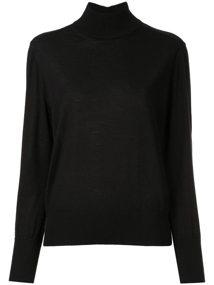 Astraet Roll Neck Pull Over - Black
