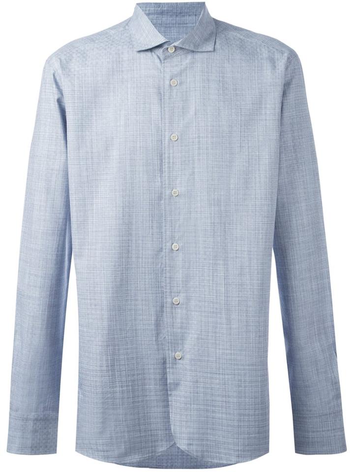 Al Duca D'aosta 1902 Button Down Shirt - Blue