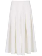 Olympiah Spezzia Midi Skirt - White