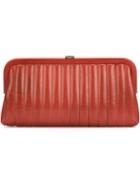 Chanel Vintage Quilted Clutch, Red