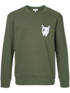Ck Calvin Klein Embroidered Dog Sweatshirt - Green