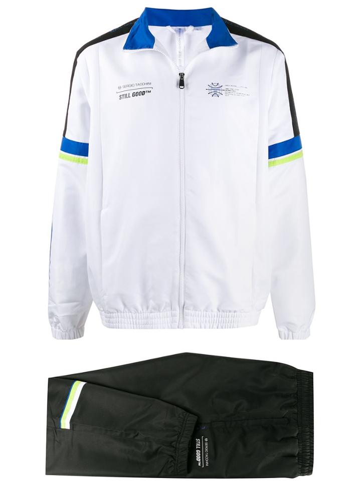 Sergio Tacchini Cryo Tracksuit Set - White