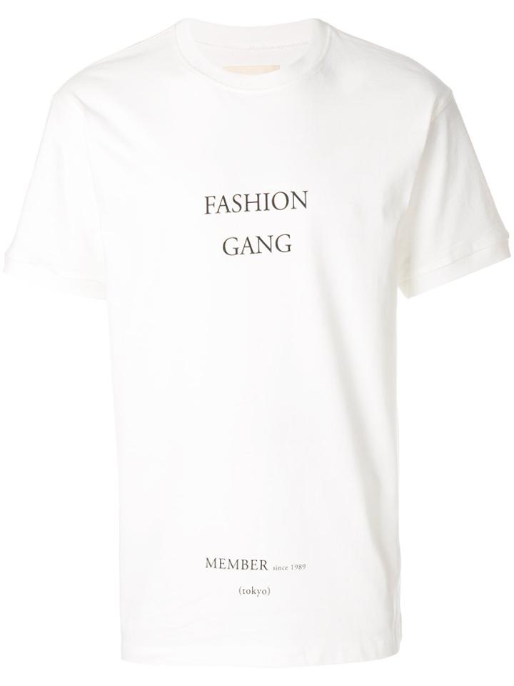 Ih Nom Uh Nit Fashion Gang T-shirt - White