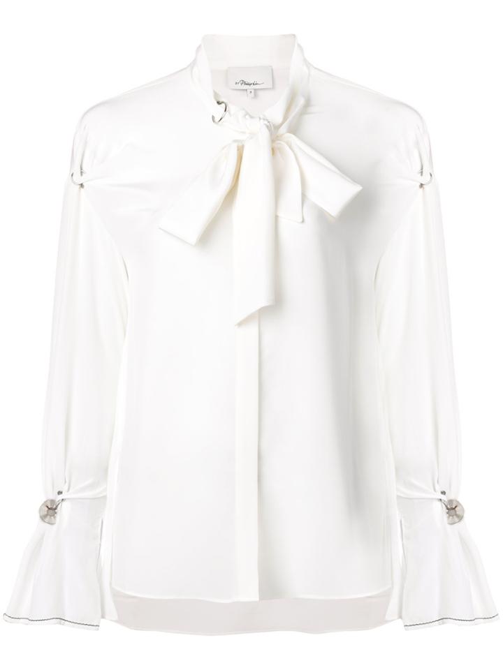 3.1 Phillip Lim Tacked Blouse - White