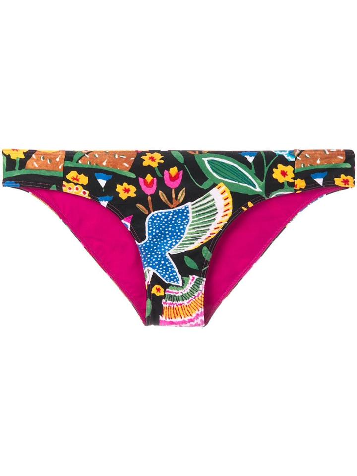 La Doublej Hip Bikini Bottoms - Black