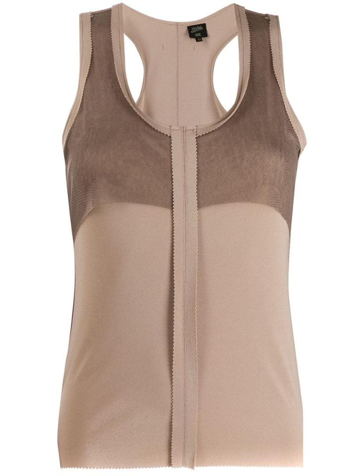 Jean Paul Gaultier Pre-owned 2000 Layered Tank - Brown