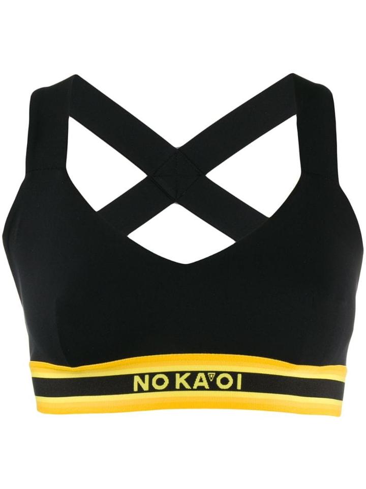 No Ka' Oi Chance Cropped Top - Black