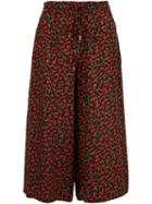 Vanessa Seward Floral Print Wide-legged Trousers