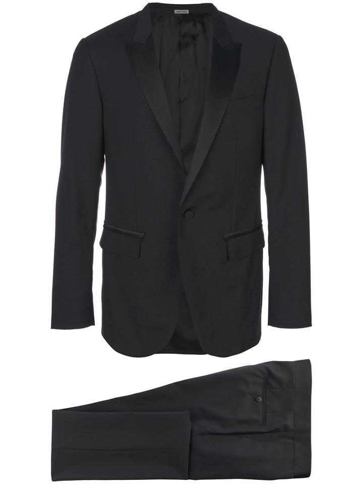 Lanvin - Two-piece Suit - Men - Silk/polyester/viscose/wool - 50, Black, Silk/polyester/viscose/wool