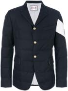 Moncler Gamme Bleu Padded Logo Plaque Jacket - Black