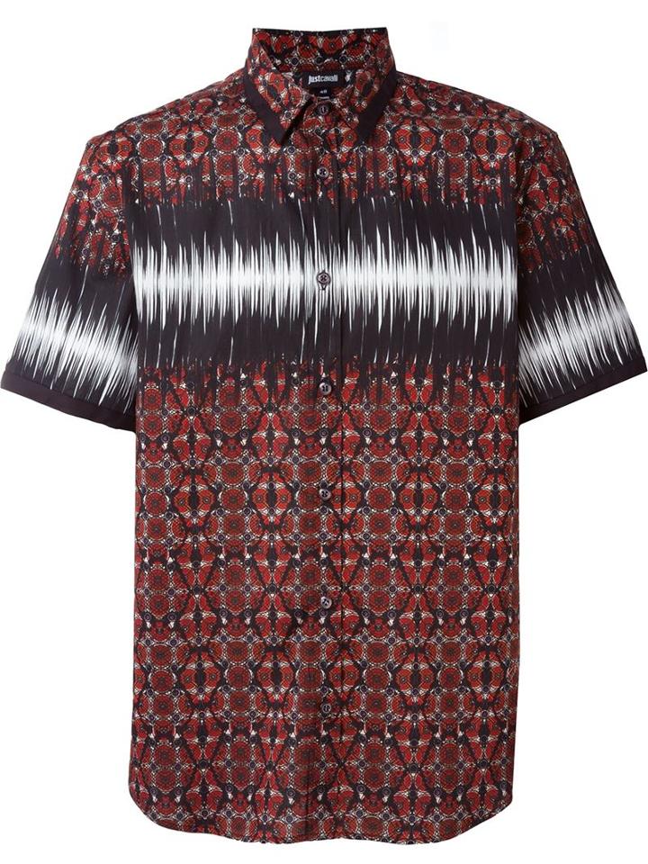 Just Cavalli Printed Shortsleeved Shirt