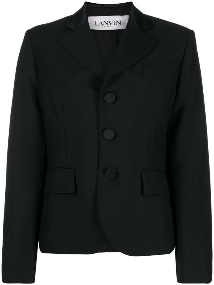 Lanvin Single-breasted Blazer - Black