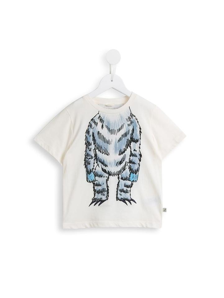 Stella Mccartney Kids 'arlo Yeti' Printed T-shirt