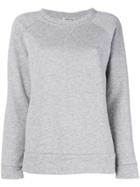 Semicouture Back Embroidered Logo Sweatshirt - Grey