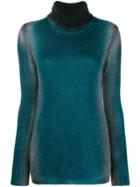 Avant Toi Turtleneck Jumper - Blue