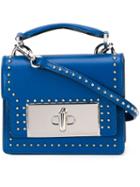 Marc Jacobs Mini Mischief Studded Crossbody Bag, Women's, Blue, Calf Leather