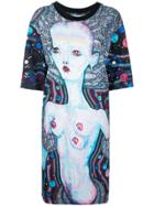 Romance Was Born Changes T-shirt Dress - Multicolour