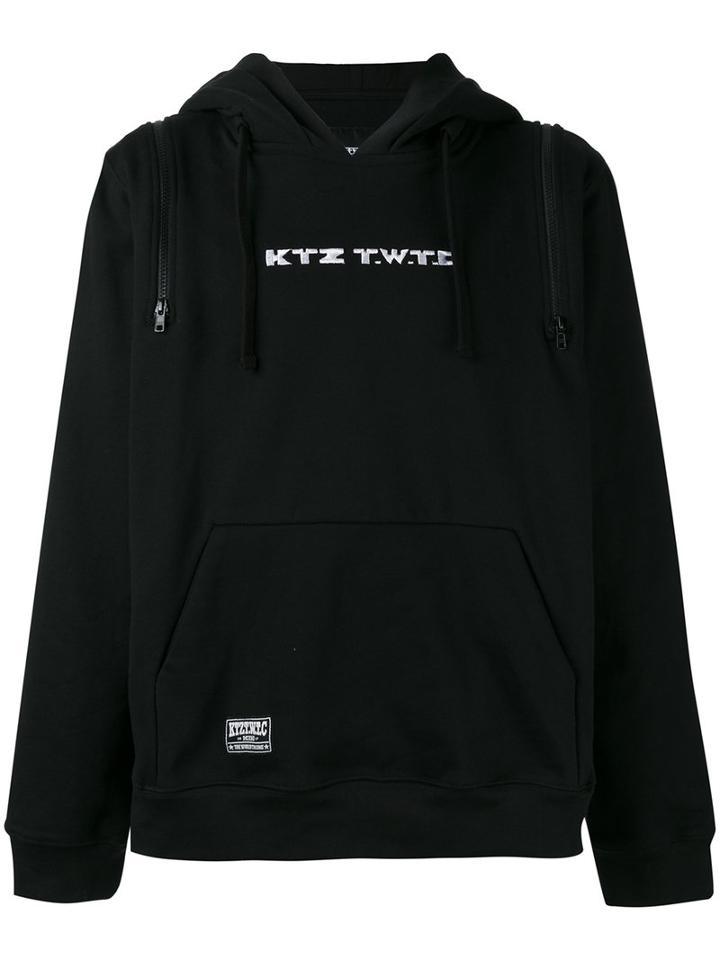 Ktz 't.w.t.c' Hoodie, Men's, Size: Medium, Black, Cotton