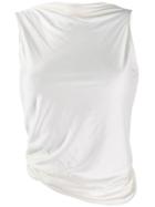 Rick Owens Lilies Low-back Top - White