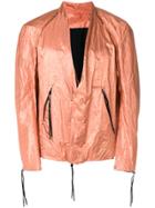 Cedric Jacquemyn Classic Biker Jacket - Metallic