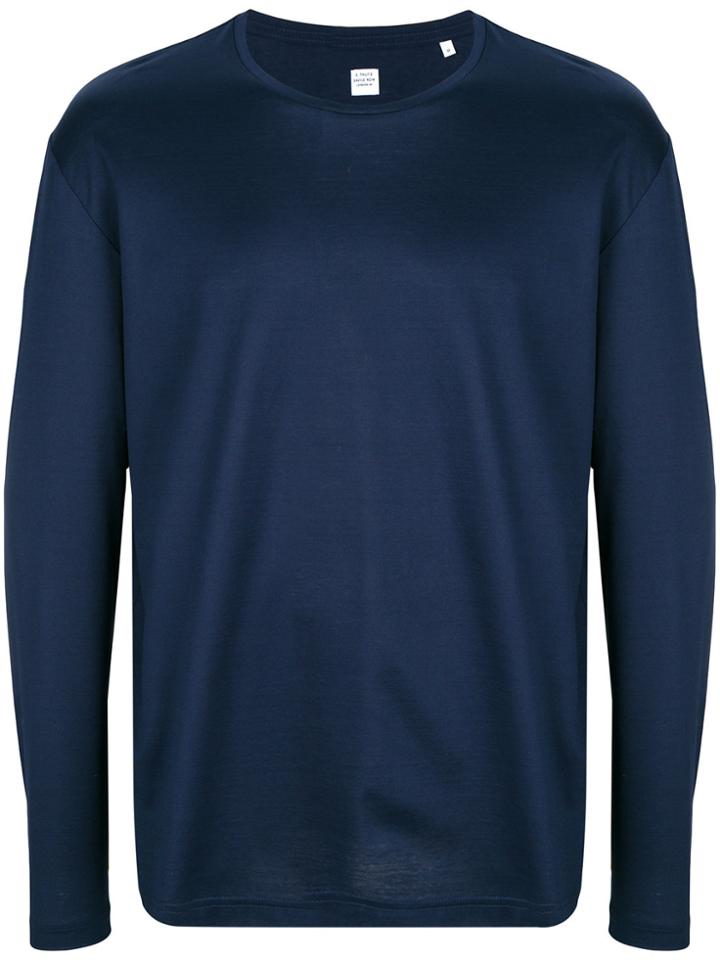 E. Tautz Long-sleeved Top - Blue