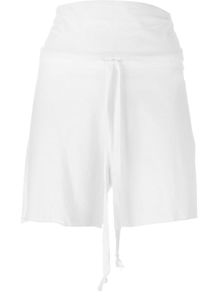 Lost & Found Rooms High Rise Shorts, Women's, Size: Medium, White, Cotton