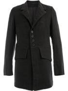 Ann Demeulemeester Oversized Pocket Coat - Black