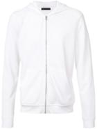 Atm Anthony Thomas Melillo French Terry Zip Hoodie - White