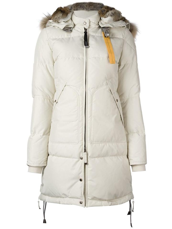 Parajumpers 'long Bear' Coat - Nude & Neutrals