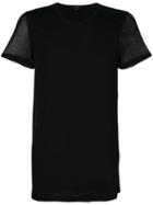 Unconditional Sheer Sleeves T-shirt - Black