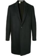 N. Hoolywood Classic Single Breasted Coat - Blue