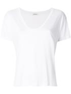 Toteme Deep Neck T-shirt - White