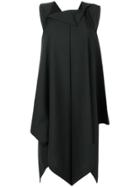 132 5. Issey Miyake Asymmetric Sleeveless Dress - Black
