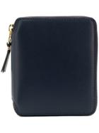 Comme Des Garçons Homme Zip Around Wallet - Blue